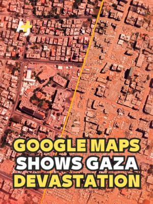 Google Maps just updated its satellite imagery of Gaza ... exposing the utter devastation left behind by Israel’s genocide. #Gaza #Palestine #Israel