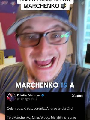 MARCHENKO IS A MAPLE LEAF. OMG. Matthew Knies you will be missed! WHO'S FIRED UP FOR THE SEASON NOW?? Let us know your thoughts in the comments! #leafs #cbj #NHL #hockey #toronto 