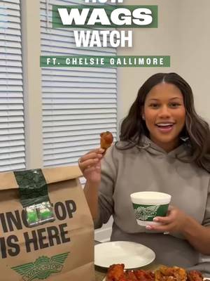 is there any better form of game day motivation than a full spread of Lemon Pepper wings and a text from @chelsie gallimore. #ad 