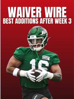 Players You Need To Add on the waiver wire going into week 4 of Fantasy Football #football #nfl #fantasyfootball #runningback #widereciever 