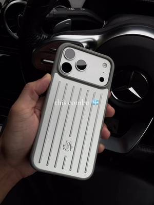 Silver iPhone 18 Pro Max with silver Rimowa case combo stays undefeated 😮‍💨 #rimowaphonecase #rimowacase #iphone18promax  