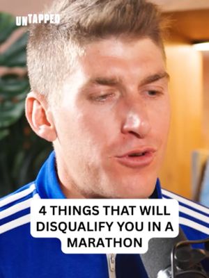 4 things that can get you DISQUALIFIED from a marathon 😳🏃‍♂️ Nick Bester reveals some of the lesser-known rules that could get you disqualified... Check out the full episode wherever you getour podcasts! 🔗 #marathon #Running #runner