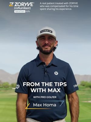 I’ve got some tips for your golf game… and for dealing with seborrheic dermatitis. ⛳️ For US audiences only. Talk to your dermatologist or book a virtual appointment at ZORYVE.com to see if ZORYVE (roflumilast) topical foam 0.3% (age 9+) is right for you. Visit ZORYVE.com for more information. See @zoryve_roflumilast_ for Patient Information. #TeamZORYVE #ZORYVEPartner #PaidSpokesperson