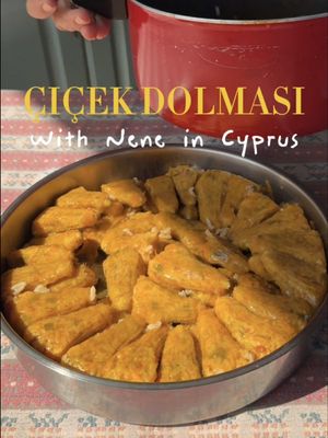 Recently discovered my Nene really likes this song so this video is for her but also our way of sharing a simple and humble recipe we make in Cyprus called Çiçek dolmas - stuffed courgette flower  Love you Nene #çiçekdolması #dolma #cyprus #nature #courgetteflowers