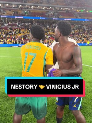 Respect between these stars 🤝✨ #Socceroos #QLDFootballSeries2026