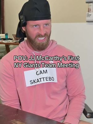 Can’t wait to see how JJ McCarthy plays for the NY Giants #nfl #football #nflfootball #sports #comedy 