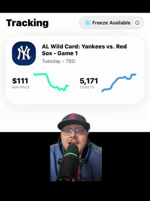 #greenscreen Download @TickPick for the cheapest tickets to the MLB playoffs #MLB #baseball #redsox #yankees 