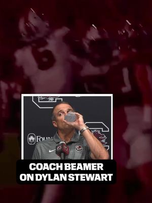 Shane Beamer didn't mince words on Dylan Stewart. #cfb #football 