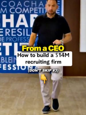 Building a $14M recruiting firm isn’t about working harder, it’s about building non-negotiable systems that scale. 🧠 Most agency owners get stuck under a revenue ceiling because they rely on hustle instead of structure. If you want to scale past 8 figures, you must master these core pillars: 1️⃣ High-Margin Value-Based Fees: Stop competing on price and start positioning your firm as an indispensable strategic partner. 2️⃣ Real-Time Recruiter Training: Train reps on live candidate and client calls to eliminate costly mistakes on the spot. 3️⃣ Repeatable Sourcing Operations: Build predictable, documented workflows to hunt passive top-tier talent consistently. Scale comes from systems, standards, and relentless execution. 📲 Save this post to audit your agency’s scaling roadmap! 🚀 #RecruitingStrategy #AgencyGrowth #ExecutiveSearch #ScalingUp #LeadershipMindset