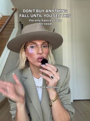 fall shopping gets overwhelming fast, so I narrowed it down: these are the 9 pieces you need this fall🤎 links are in my bio - they will be attached to the corresponding picture from this reel🤎 ##FallFashion##Over40Style##FallOutfits##FashionOver40##FallStyle