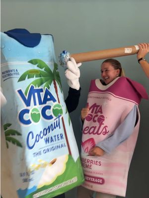 we like our version better #vitacoco #coconutwater 