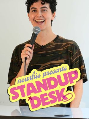 @Freddie Shanel walked into the office and violated about 10 HR policies but the gay tea was worth it #standupdesk #officehumor #comedy