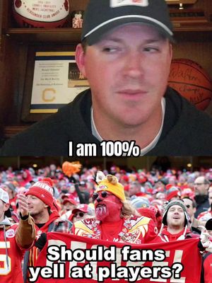 Should fans yell at players? #NBA #nfl 