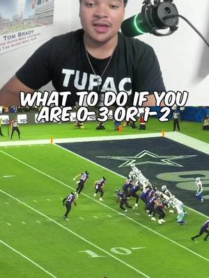 What to do if you are 0-3 or 1-2 in fantasy football 🔥🏈😬 #nfl #football #fantasyfootball #fantasyfootballtips #fantasyfootballadvice 