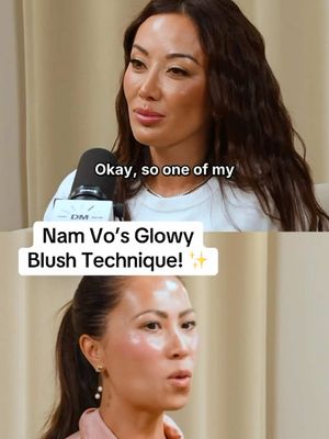 The secret to @NamVo’s glowy blush? Spread, don’t pat!  Get more of her glowing skin tips on the latest episode of @GlowLab® with Susan Yara ✨