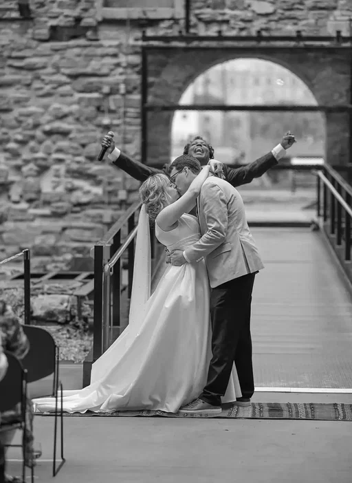 Krissy Sorensen and Travis Galloway—  HAPPY 2nd ANNIVERSARY!!! ❤️🎉 It was an honor to officiate your wedding! Wishing you many more years of love and laughter. With love, Fancy Ray McCloney “The Love & Laughter Wedding Officiant” Photos: Darrell Owens