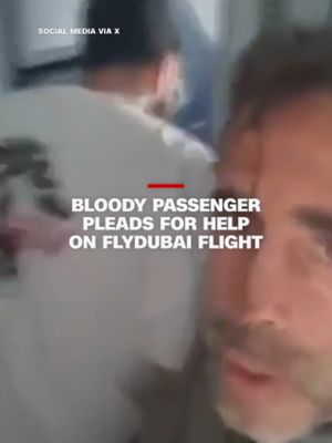 A passenger on board the Israel-bound flight from Dubai said travelers helped take control of the aircraft after the co-pilot allegedly stabbed the captain in what  Israeli Prime Minister Benjamin Netanyahu said was an attempt to crash the plane. Another passenger describes the "tough" aftermath of the flight after the plane landed in Saudi Arabia.