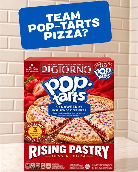 biggest crustover of the year @DiGiorno  #poptarts #pizza #dessert #fakeflavor #pastry 