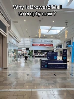 Who remembers when Broward Mall used to be very lively and was one of the best malls to go to in South Florida if you lived in Broward. It seems like everybody has forgotten this mall and I can see why. I just hope one day it can get back how it used to be.  #SouthFlorida #BrowardMall #nostalgia 