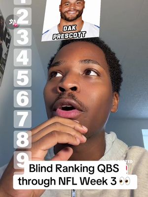 Did I cook 🤔 #nfl #football #blindrank #quarterbacks 