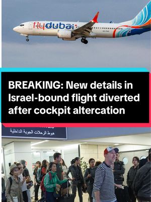 A commercial flight traveling from the United Arab Emirates to Israel diverted to Saudi Arabia on Wednesday morning after one of the pilots stabbed the other and attempted to crash the plane, Israeli Prime Minister Benjamin Netanyahu said in a video statement. The airline, flydubai, said the Tel Aviv-bound flight from Dubai landed safely in Tabuk, with all passengers safe.  #flight #airplanes #Israel #UAE 
