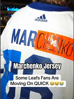 Matthew Knies was BELOVED here in Toronto. Some fans are moving on quick 😭, others are HYPED for Marchenko.  @Fan First Leafs post game powered by @ozooncanada  #leafs #habs #NHL #hockey #toronto @SFW 