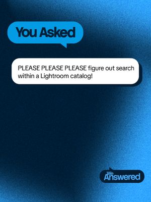 When you submit feedback to our product team, there's a very real chance you'll see your requested updates in-app. That's exactly how our team improved @Lightroom search capabilities. Customers like you wanted to search their library for exactly the photos they were looking for, and now they can.