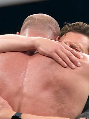 Bryan Danielson is here, and he and Jon Moxley embrace! Watch #AEWDynamite A Tribute to PAC on TBS & HBO Max