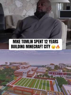 Mike Tomlin’s city is UNREAL 🤯 (via miket757/YT) #nfl #football #steelers #miketomlin #Minecraft 