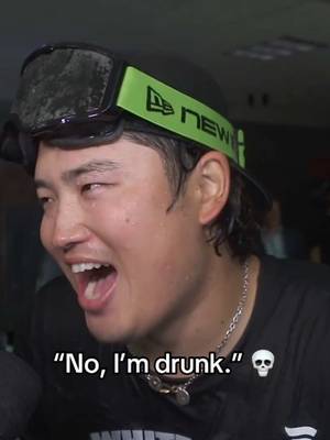 Munetaka Murakami’s AL Wild Card postgame celebration interview is amazing 🤣 (via @Chicago Sports Network) #MLB #baseball #munetakamurakami  #whitesox #mlbtiktok 