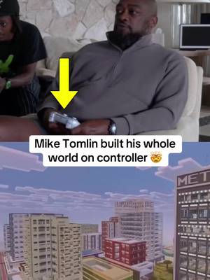 Mike Tomlin was LOCKED IN 🔥 @B/R Gaming (coachtomlin/YT) #Minecraft #miketomlin #minecraftworld #gaming #minecraftbuild 