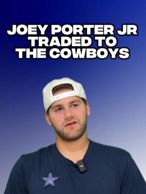 JOEY PORTER JR, WELCOME TO DALLAS #NFL #cowboys #comedy #steelers #breakingnews 