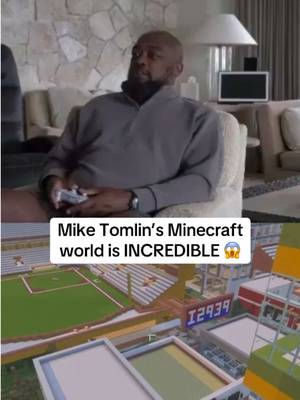 Bro my favorite coach now 🥹 #miketomlin #Minecraft #nfl #gaming (via Mike Tomlin/YT)