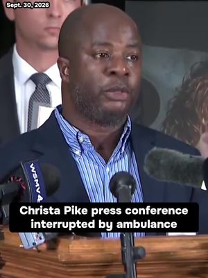 A press conference following the attempted execution of Christa Pike in Tennessee was interrupted by the arrival of an ambulance and firetruck behind the speakers. Witnesses to the attempted execution described hearing Pike snoring more than 40 minutes after she received two doses of pentobarbital. Tennessee officials were unable to carry out Pike's execution, according to an emergency motion filed by her attorneys. Her lawyers later said she was being transported to hospital and receiving medical care.