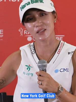 “I’m super excited to be part of New York.” 🗽💙 Lydia Ko on joining New York Golf Club ahead of the inaugural @WTGL season.