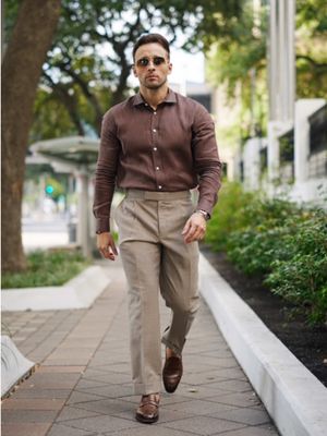 Hello October 🎃 Let’s Go Autumn Season! 🍂  • • • #Houston #MensFashion #Autumn