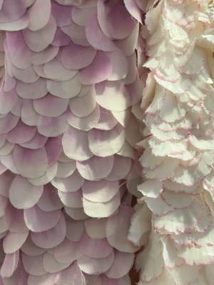 Sheer georgette petals blossom at the atelier #DiorSummer27