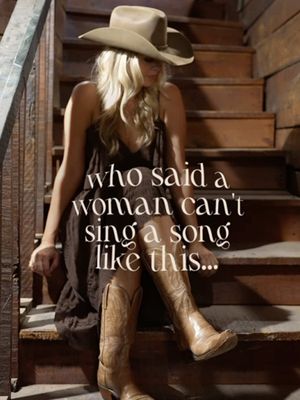 Turns out the hat fits just fine. #cowboysongs #countrymusic #cover #countrycover 