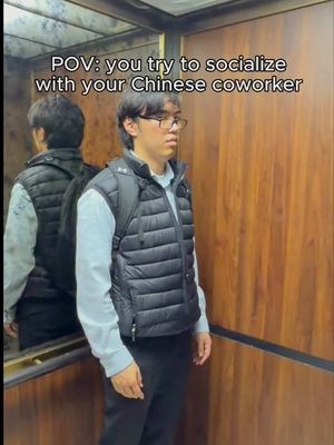 POV: trying to socialize with Ling Long  #officehumor #comedyskits #coworkersbelike #cluely 