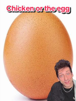 What came first, the chicken or the egg? Check out @colossal for more updates! 