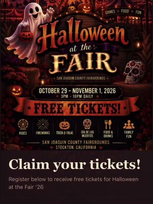 Oct 29th- Nov 1st! #viral #stockton #209  