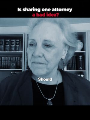 Can one lawyer represent both sides in a divorce? The short answer: No. ⚖️ The legal system has strict rules about conflicts of interest. Here’s what you need to know before attempting to split legal fees with your spouse. Family court is an underexplored part of the system - we want to change that... Custody hearings, child welfare investigations, termination of parental rights, the process looks straightforward on paper. In practice, it rarely is.    We create content to help families   Know their rights  Understand the legal system and options they have    Stay up to date with how the system changes    All of our content is for education/informational purposes only - none of our content is legal advice.    Follow to help support our mission. #divorcelawyer #law #divorceattorney