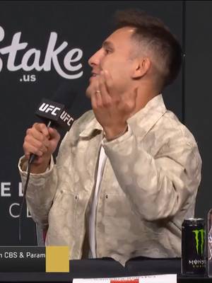 Las cosas se calientan entre Esteban Ribovics y King Green 👀 #UFC332