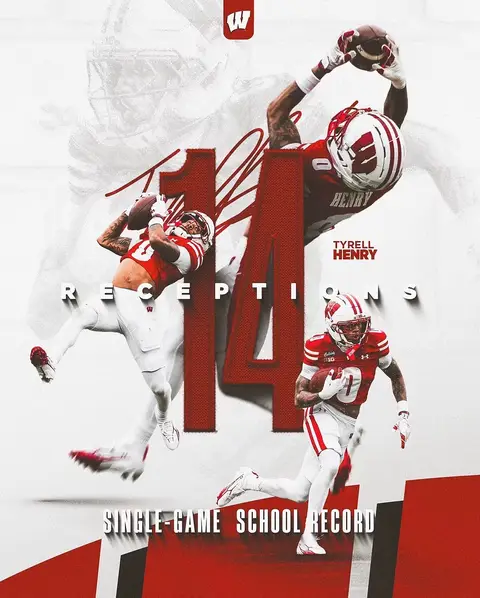 #fyp #tyrellhenry #football #wisconsin #fattmack 