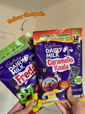 Halloween prep = sorted 🍫👻 You really can’t go wrong with Cadbury at Halloween. Stocking up on Freddo & Caramello Koala Sharepacks ready for trick-or-treat season. Share your Halloween with Cadbury Sharepacks. #Cadbury #CadburySharepacks #FreddoFrog #CaramelloKoala  #HalloweenSnacks @CadburyAU 