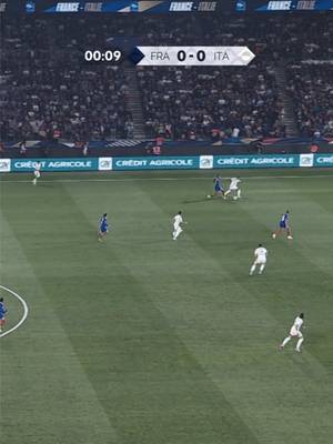 Bradley Barcola after 13 seconds 🤯 #NationsLeague #France 