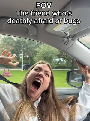 Them bugs so scary fr😵‍💫 #skit #comedy #friend #justgirlythings #pov 