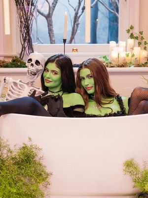 wake up witches, it’s spooky season 🎃 🎥 Who’s In My Bathroom on @Hailey Bieber’s YouTube channel