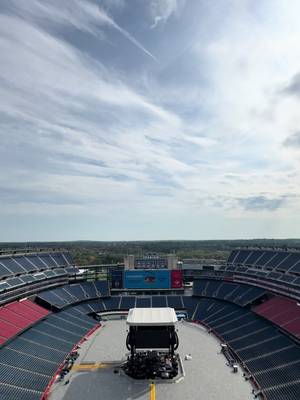 As close to Heaven as you can get at Gillette Stadium! 