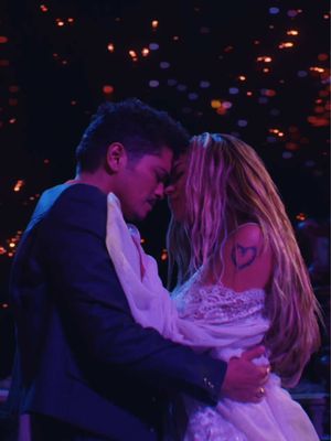 Right after performing 3 sold out stadium shows, back-to-back with no days off, and shooting her own music video, she was gracious enough to be the star in mine. Thank you @Karol G 🩵 Watching you work has been so inspiring. For those that don’t know this beautiful woman works so hard and loves her fans so much. She calls me and tells me how blessed we both are and reminds me to never forget that. I’m honored to say we made music together, performed together and now starred in a high drama telenovela together. 🥰 The world needs your light and your voice Carolina. Thank you for being my Juliet in this music video. This is a special song to me and I hope this video inspires someone to love with everything they’ve got! Fellas this is your cue to grab your lady and dance with her. Sincerely, The Romantic 🌹 #dancewithme
